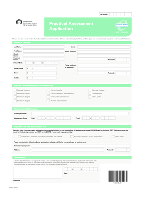 New Zealand Electrical Worker Practical Assessment Application