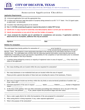 Strength and weaknesses of quantitative research - Annexation Petition2012 - decaturtx