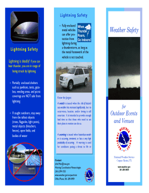 Lightning Safety Checklist for Outdoor Events