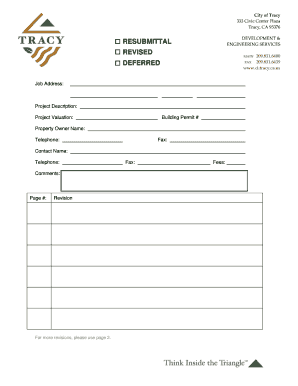 Building Permit Application