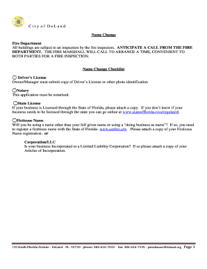 City of DeLand Business Tax Receipt Application