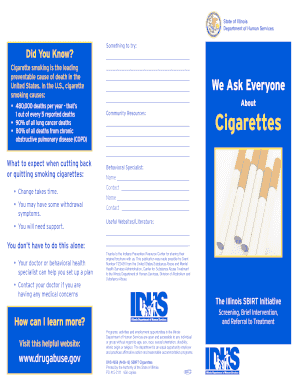 Illinois Smoking Cessation Brochure