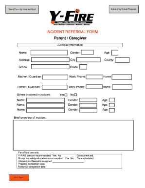 Incident Referral Form