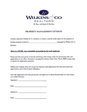 Virginia Residential Lease Application