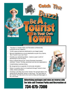 Trenton Parks and Recreation Advertising Package