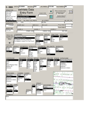Curb Inlet Inspection Form