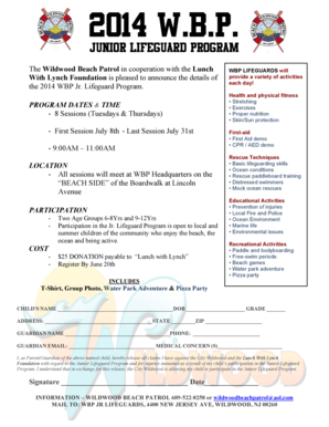 2014 Junior Lifeguards - Wildwood New Jersey - wildwoodnj