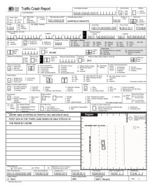 Traffic Crash Report Form