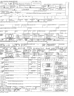 Crash Report Form