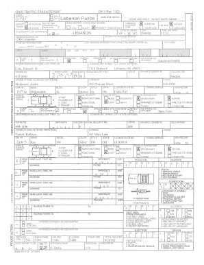 Ohio Traffic Crash Report