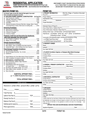 Residential Building Permit Application