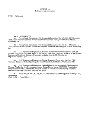 Stormwater Management Best Management Practices Agreement