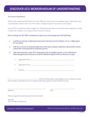 How to write an internal memo - gcu discover trip