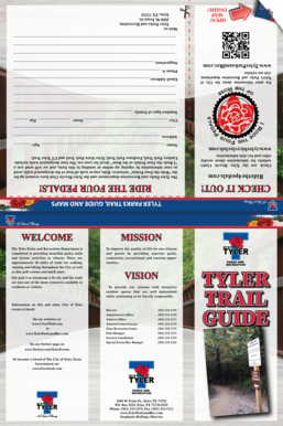 Tyler Parks Trail Guide and Maps