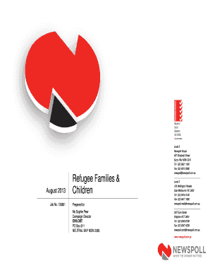 Australian Asylum Seeker Survey Form