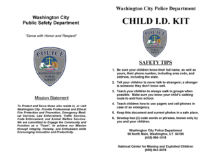 Child ID Kit