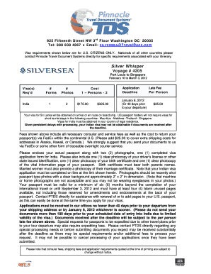 India Visa Application Form