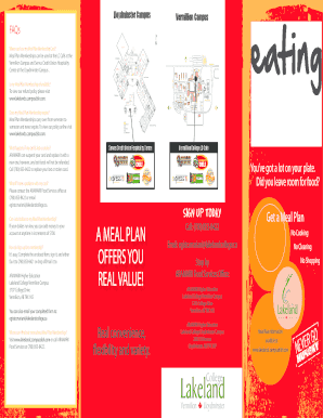Meal Plan Membership Order Form