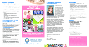 Palm Beach County Installment Payment Plan Application