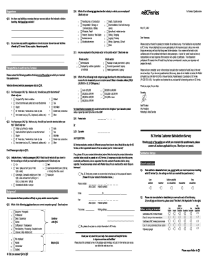 BC Ferries Customer Satisfaction Survey