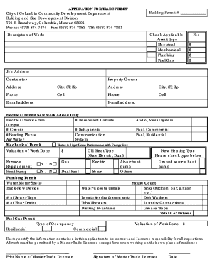 Application for Trade Permit