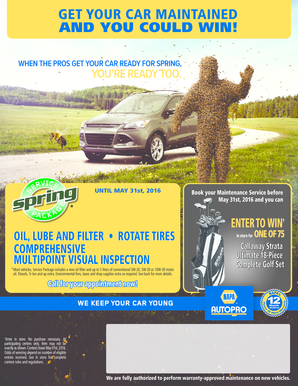 Car Maintenance Service Package