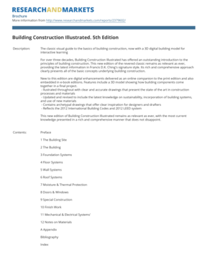 Building Construction Illustrated 5th Edition