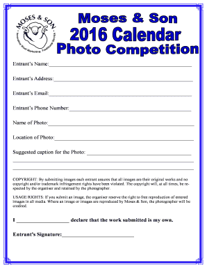 Photo Submission Form