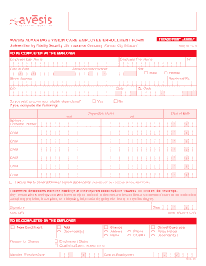 Employee Enrollment Form