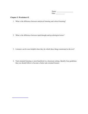 Chapter 5 Worksheet 2