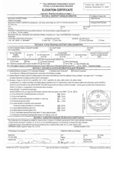 FEMA Elevation Certificate