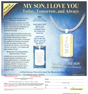 Personalized Dog Tag Necklace Reservation Application