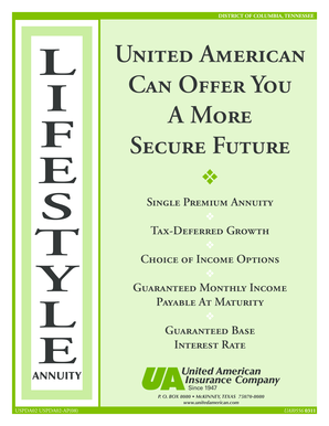 United American Lifestyle Annuity Application