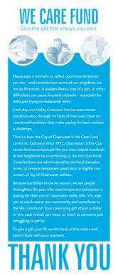 We Care Fund Donation Form