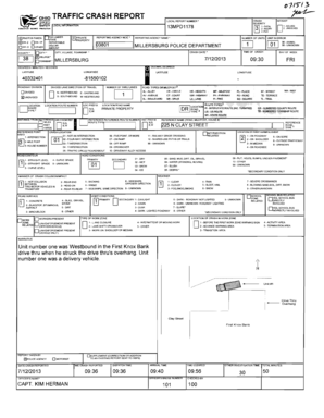 Traffic Crash Report