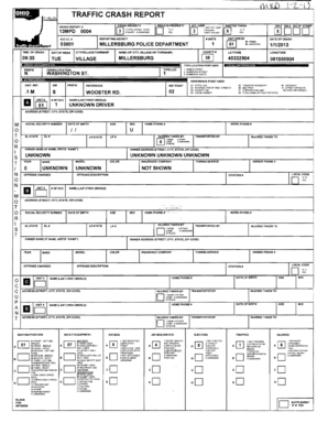 Traffic Crash Report