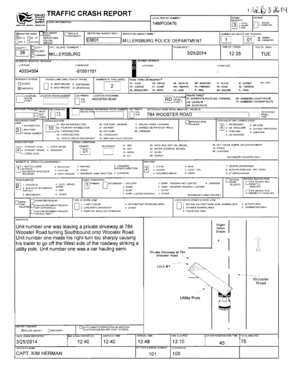 Traffic Crash Report Form