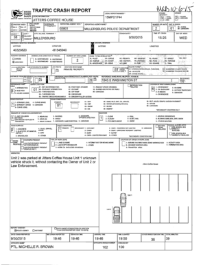 Traffic Crash Report Form