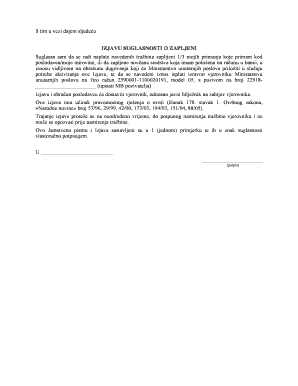 Consent Statement for Seizure