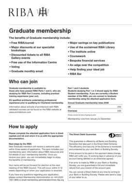 RIBA Graduate Membership Application