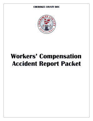 Workers Compensation Accident Report Packet