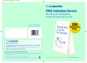 Prescription Collection Service Registration Form