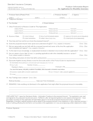 California Disability Insurance Application