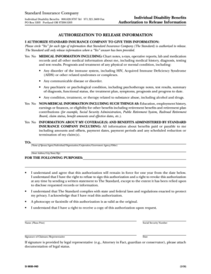 Authorization to Release Information