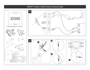 SMART Podium ID350/ID370 Quick Connect Guide