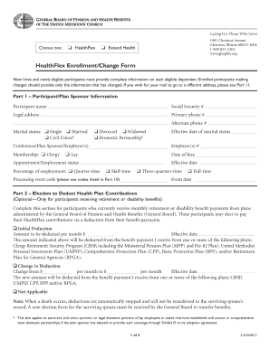 HealthFlex Enrollment/Change Form