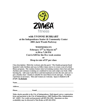 Zumba - Winter 2 - Independence - cityofindependence