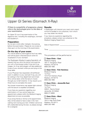 Upper GI Series Stomach X-Ray