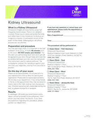 Kidney Ultrasound Preparation and Procedure