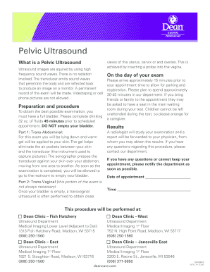 Pelvic Ultrasound Procedure Guide